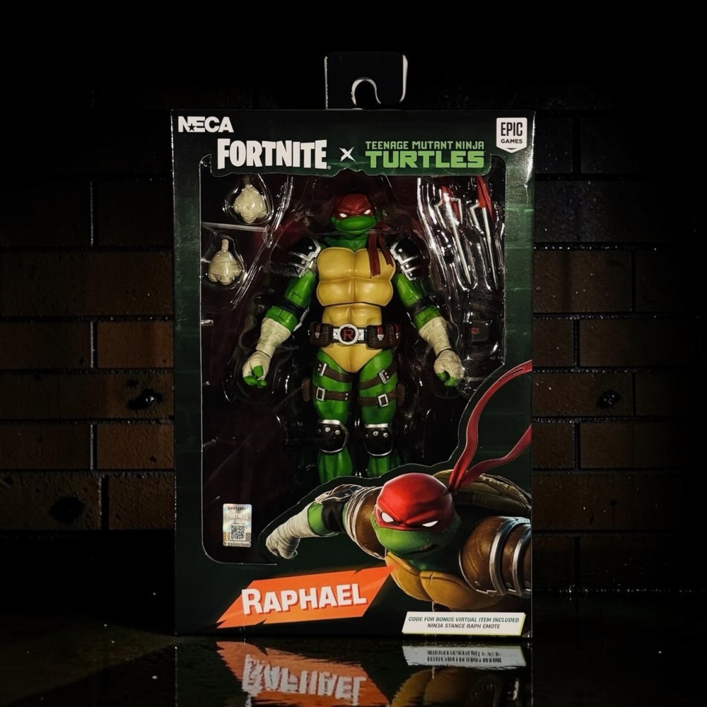 NECA Fortnite x TMNT Raphael Action Figure 7" Scale